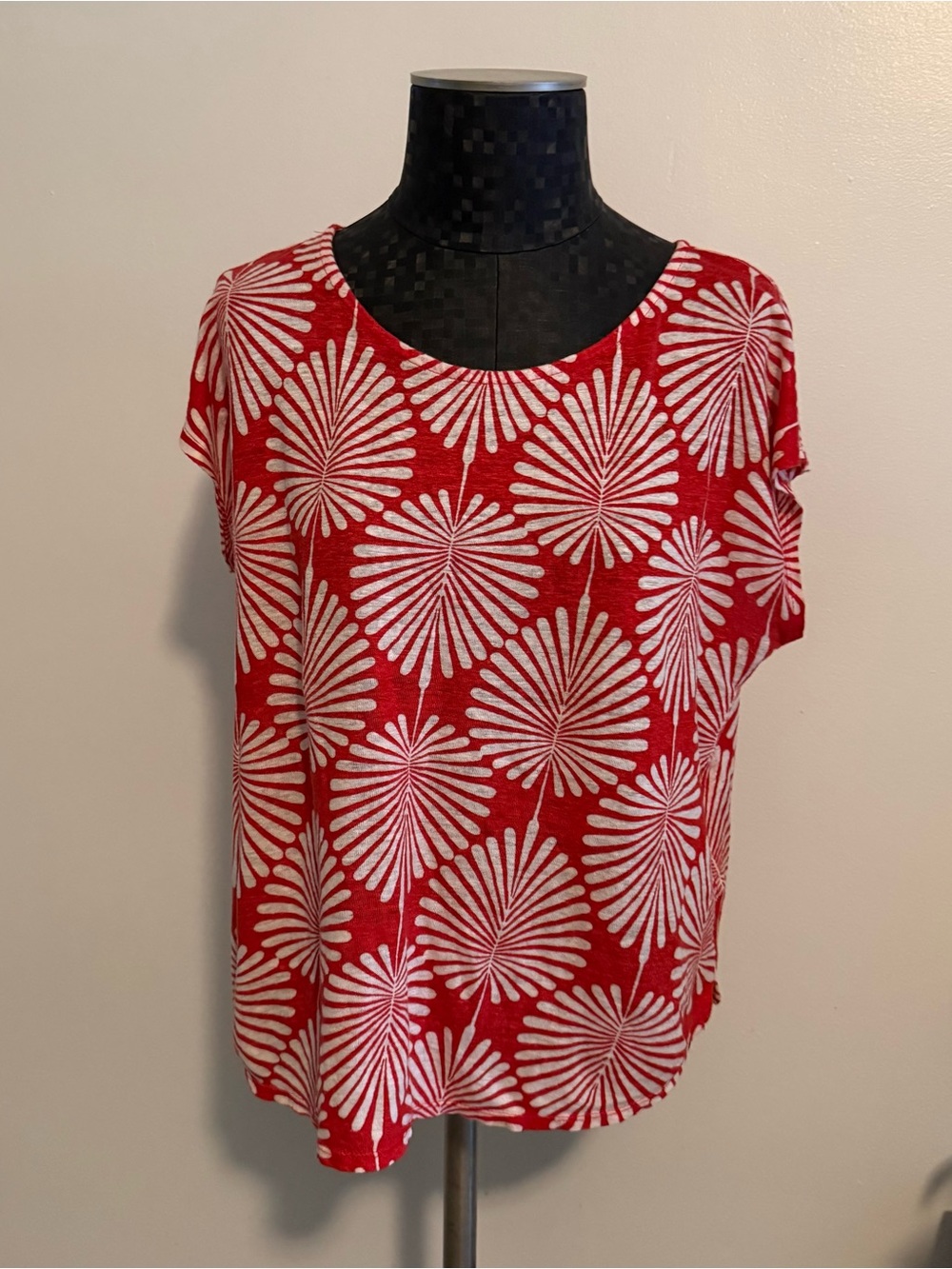 Joie Women's 100% Linen Cap Sleeve
Bright Floral Top Summer